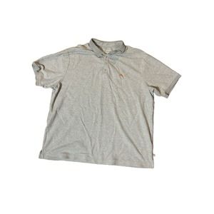 Tommy Bahama Supima Polo Shirt Mens Size 1XLB Gray Short Sleeve Pique‎